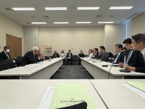 公明党政策要望懇談会に出席しました。